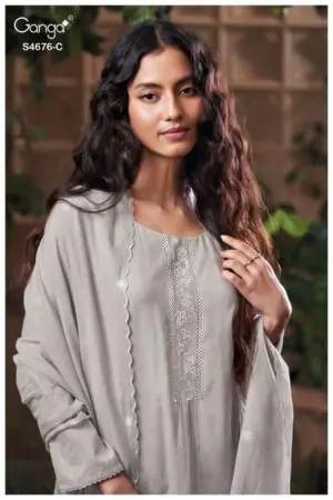 My Fashion Road Ganga Fashion Bireva Exclusive Fancy Ladies Dress | S4676 – C