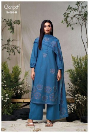 My Fashion Road Ganga Fashion Darpika Premium Designs Cotton Suit | S4699 – B