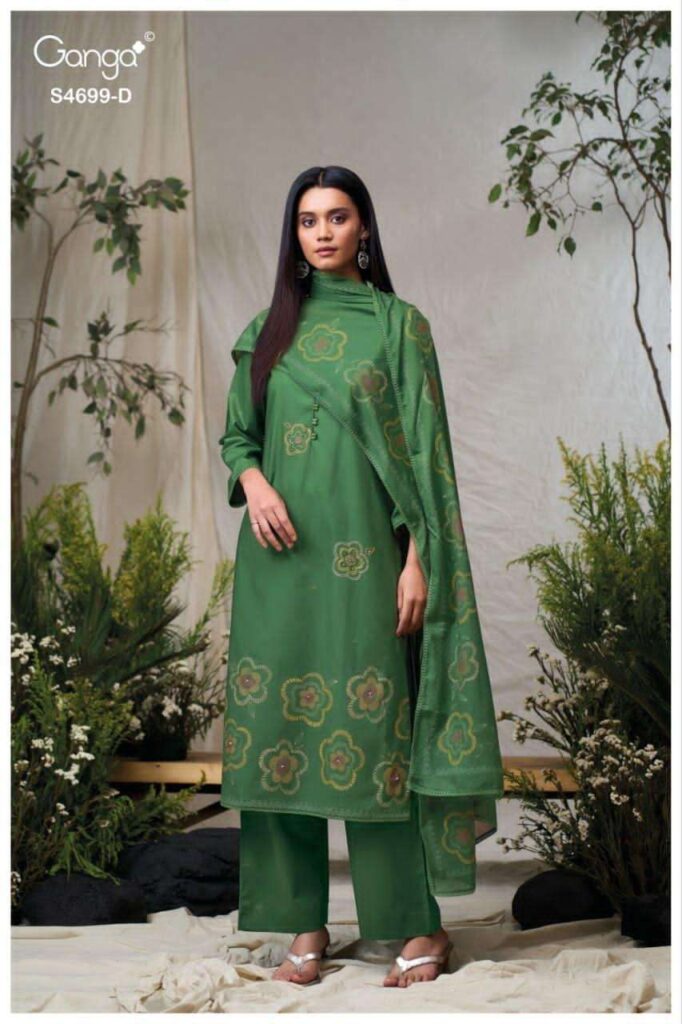 My Fashion Road Ganga Fashion Darpika Premium Designs Cotton Suit | S4699 – D
