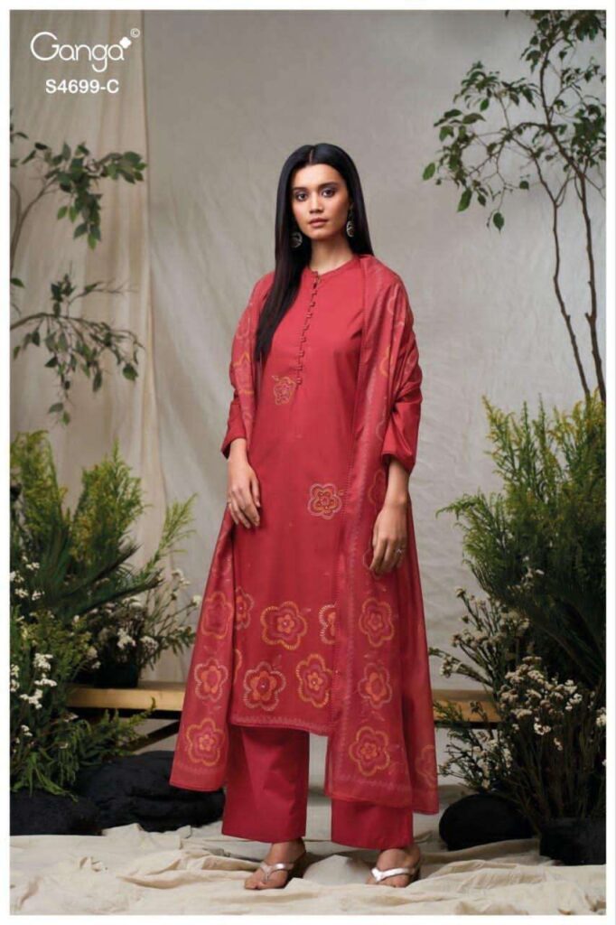 My Fashion Road Ganga Fashion Darpika Premium Designs Cotton Suit | S4699 – C