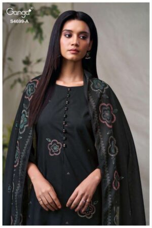 My Fashion Road Ganga Fashion Darpika Premium Designs Cotton Suit | S4699 – A