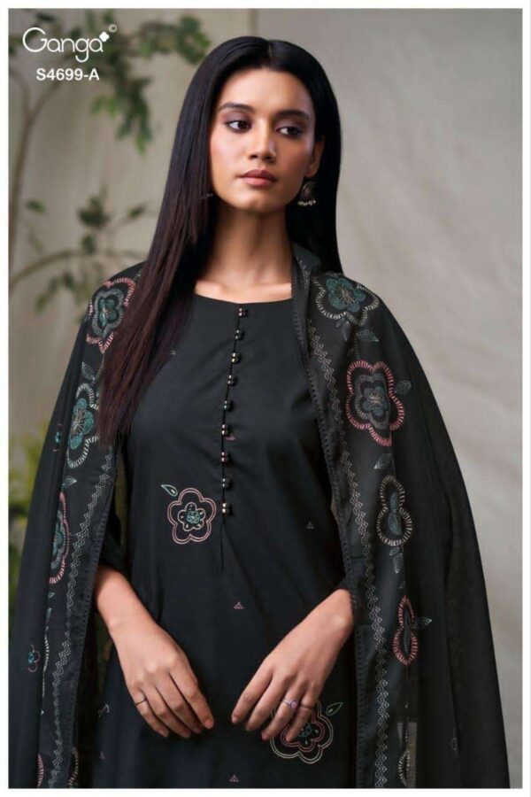 My Fashion Road Ganga Fashion Darpika Premium Designs Cotton Suit | S4699 – A