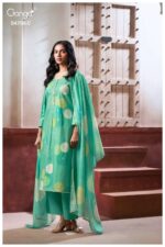 My Fashion Road Ganga Fashion Eiraaya Exclusive Designs Cotton Suit | S4759 – C