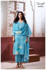 My Fashion Road Ganga Fashion Eiraaya Exclusive Designs Cotton Suit | S4759 – A