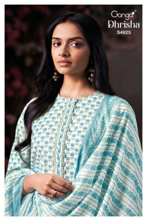 My Fashion Road Ganga Fashion Eshara Fancy Cotton Salwar Kameez | S4667 – D