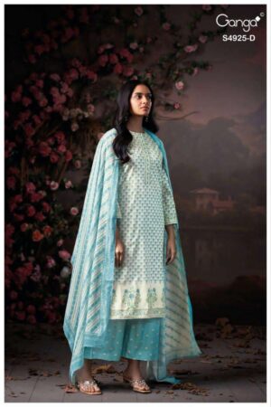 My Fashion Road Ganga Fashion Eshara Fancy Cotton Salwar Kameez | S4667 – D