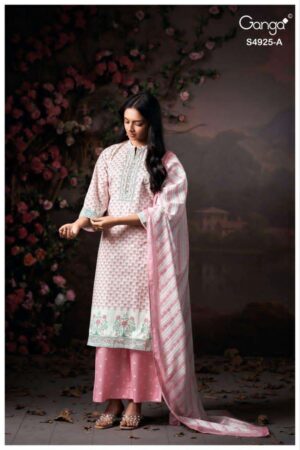 My Fashion Road Ganga Fashion Eshara Fancy Cotton Salwar Kameez | S4667 – A