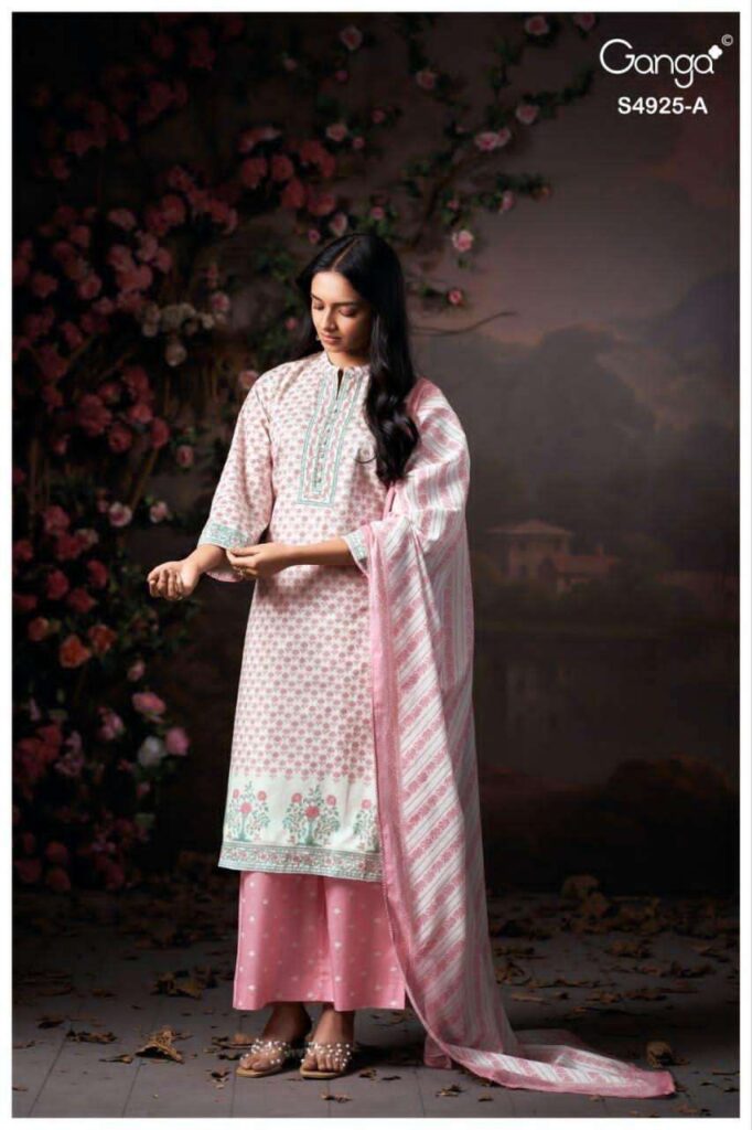 My Fashion Road Ganga Fashion Eshara Fancy Cotton Salwar Kameez | S4667 – A