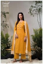 My Fashion Road Ganga Fashion Fariyra Premium Cotton Jacquard Suit | S4701 – D