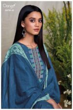 My Fashion Road Ganga Fashion Fariyra Premium Cotton Jacquard Suit | S4701 – B
