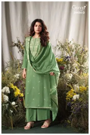 My Fashion Road Ganga Fashion Gynela Premium Designs Cotton Dress | S4650 – D