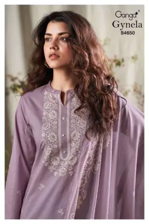 My Fashion Road Ganga Fashion Gynela Premium Designs Cotton Dress | S4650 – B