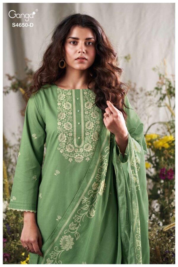 My Fashion Road Ganga Fashion Gynela Premium Designs Cotton Dress | S4650 – D