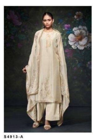 My Fashion Road Ganga Fashion Ismera Pure Cotton Ladies Dress | S4913 – A