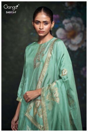 My Fashion Road Ganga Fashion Ismera Pure Cotton Ladies Dress | S4913 – F