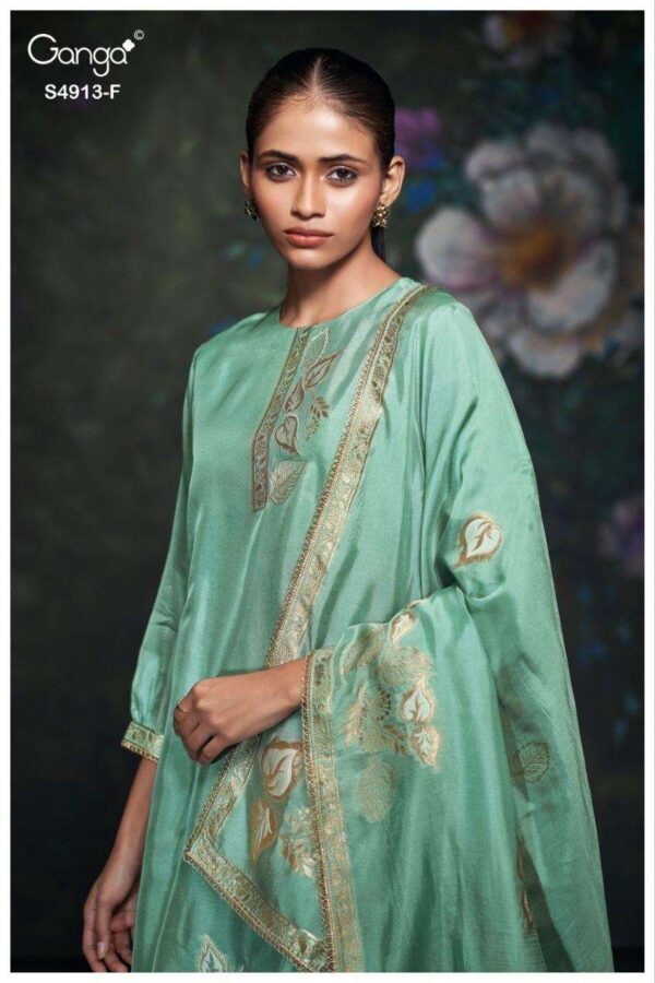 My Fashion Road Ganga Fashion Ismera Pure Cotton Ladies Dress | S4913 – F