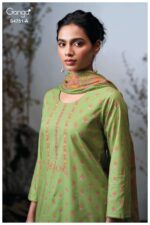 My Fashion Road Ganga Fashion Jashvi Printed Cotton Salwar Kameez | S4751 – A