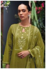 My Fashion Road Ganga Fashion Jivanshi Fancy Handwork Cotton Dress | S4734 – D