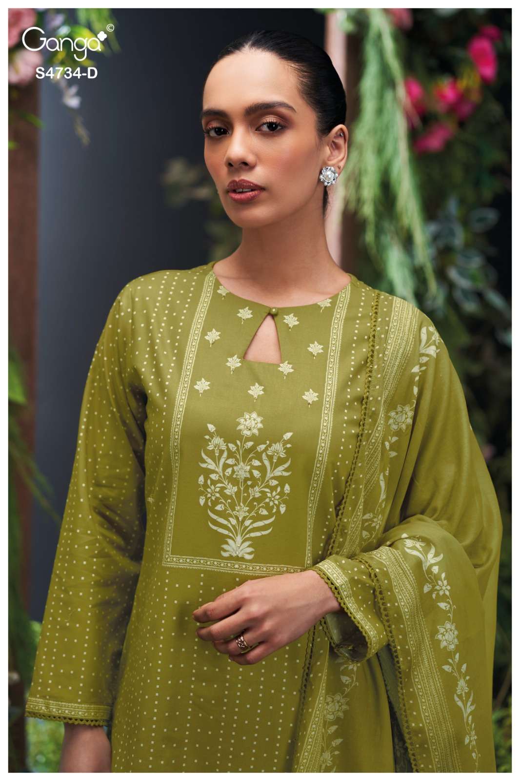 My Fashion Road Ganga Fashion Jivanshi Fancy Handwork Cotton Dress | S4734 – D My Fashion Road Ganga Fashion Jivanshi Fancy Handwork Cotton Dress | S4734 – D