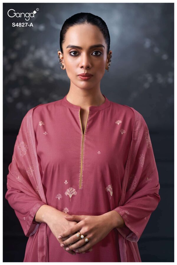 My Fashion Road Ganga Fashion Mrinali Fancy Cotton Salwar Suit | S4827 – A