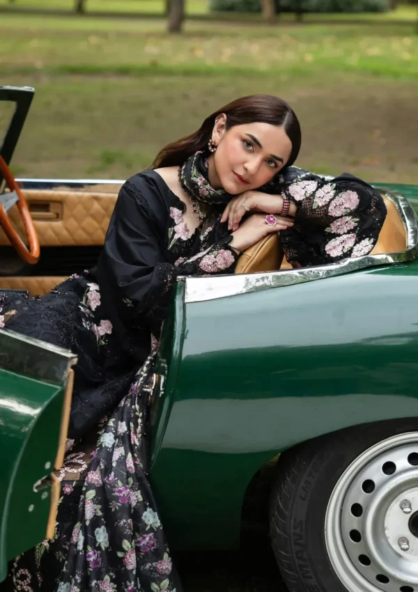 My Fashion Road Elaf Luxury Lawn Unstitched Suit Vol II 2026 | ELQ – 5B