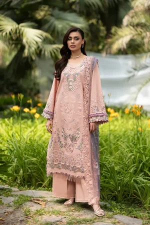 My Fashion Road Elaf Luxury Lawn Unstitched Suit Vol II 2026 | ELQ – 6A