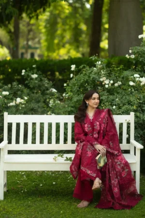 My Fashion Road Elaf Luxury Lawn Unstitched Suit Vol II 2026 | ELQ – 4A