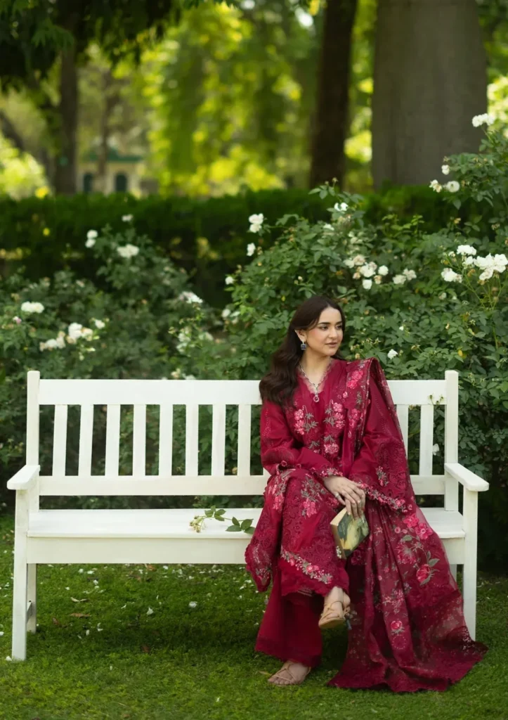 My Fashion Road Elaf Luxury Lawn Unstitched Suit Vol II 2026 | ELQ – 4A