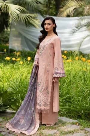 My Fashion Road Elaf Luxury Lawn Unstitched Suit Vol II 2026 | ELQ – 6A