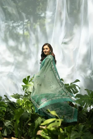 My Fashion Road Elaf Luxury Lawn Unstitched Suit Vol II 2026 | ELQ – 2A
