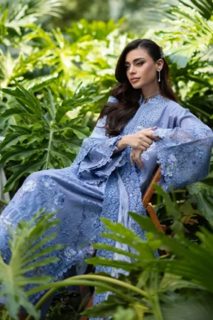 My Fashion Road Elaf Luxury Lawn Unstitched Suit Vol II 2026 | ELQ – 2B