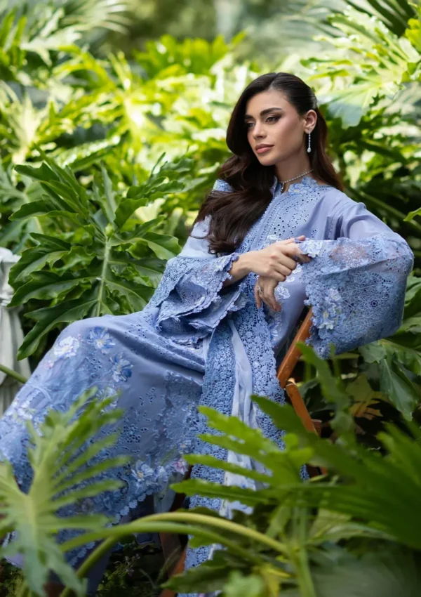 My Fashion Road Elaf Luxury Lawn Unstitched Suit Vol II 2026 | ELQ – 2B