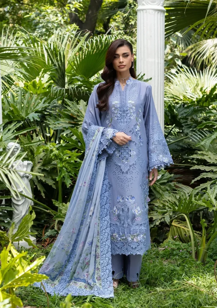 My Fashion Road Elaf Luxury Lawn Unstitched Suit Vol II 2026 | ELQ – 2B