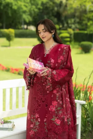 My Fashion Road Elaf Luxury Lawn Unstitched Suit Vol II 2026 | ELQ – 4A