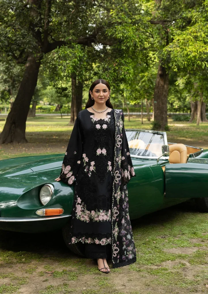 My Fashion Road Elaf Luxury Lawn Unstitched Suit Vol II 2026 | ELQ – 5B