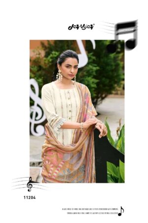 My Fashion Road Jay Vijay Harmony Premium Designs Chanderi Suit | 11204