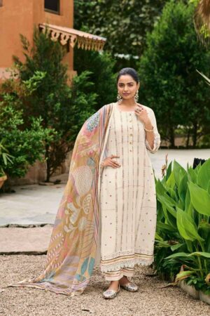 My Fashion Road Jay Vijay Harmony Premium Designs Chanderi Suit | 11204