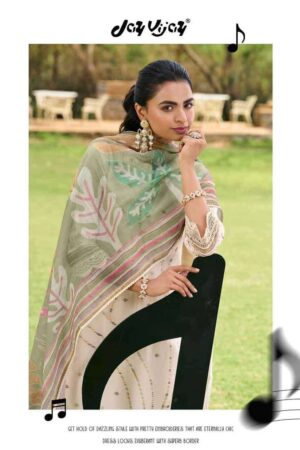 My Fashion Road Jay Vijay Harmony Premium Designs Chanderi Suit | 11206