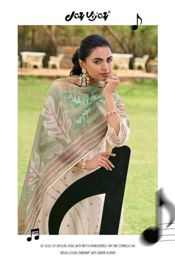 My Fashion Road Jay Vijay Harmony Premium Designs Chanderi Suit | 11206