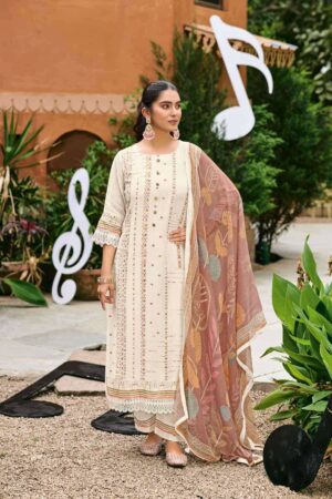 My Fashion Road Jay Vijay Harmony Premium Designs Chanderi Suit | 11201