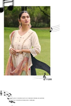 My Fashion Road Jay Vijay Harmony Premium Designs Chanderi Suit | 11205