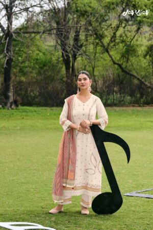 My Fashion Road Jay Vijay Harmony Premium Designs Chanderi Suit | 11205