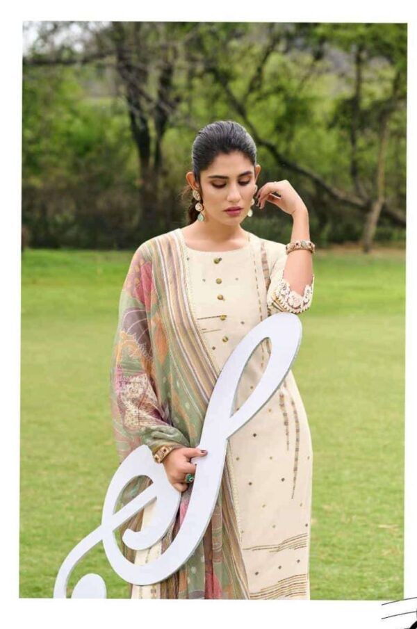 My Fashion Road Jay Vijay Harmony Premium Designs Chanderi Suit | 11202