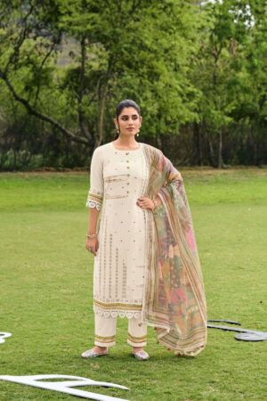 My Fashion Road Jay Vijay Harmony Premium Designs Chanderi Suit | 11202