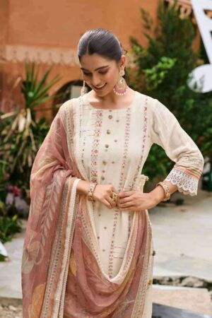 My Fashion Road Jay Vijay Harmony Premium Designs Chanderi Suit | 11201