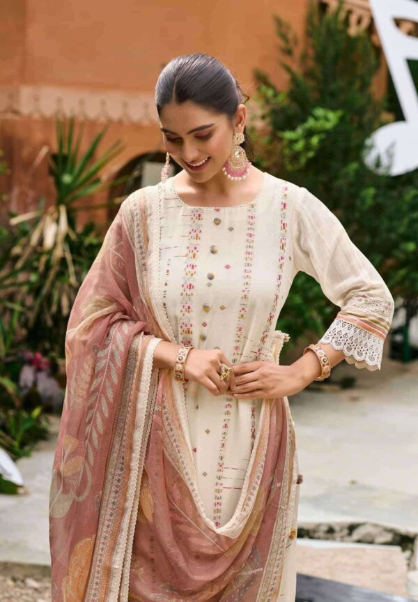 My Fashion Road Jay Vijay Harmony Premium Designs Chanderi Suit | 11201