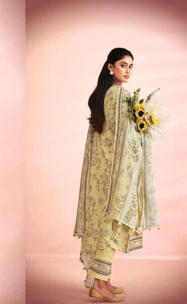 My Fashion Road Jay Vijay Knock Knock Unstitch Latest Design Cotton Dress | 11106
