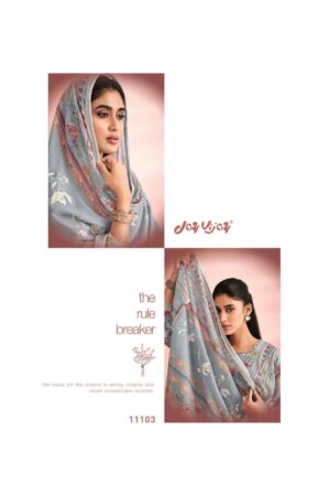 My Fashion Road Jay Vijay Knock Knock Unstitch Latest Design Cotton Dress | 11103