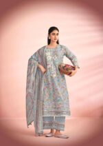 My Fashion Road Jay Vijay Knock Knock Unstitch Latest Design Cotton Dress | 11103