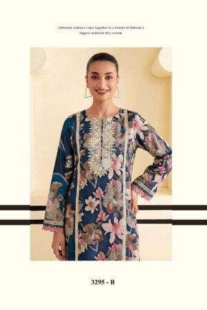 My Fashion Road Jay Vijay Namirah Exclusive Designs Cotton Suit  | 3295 – B